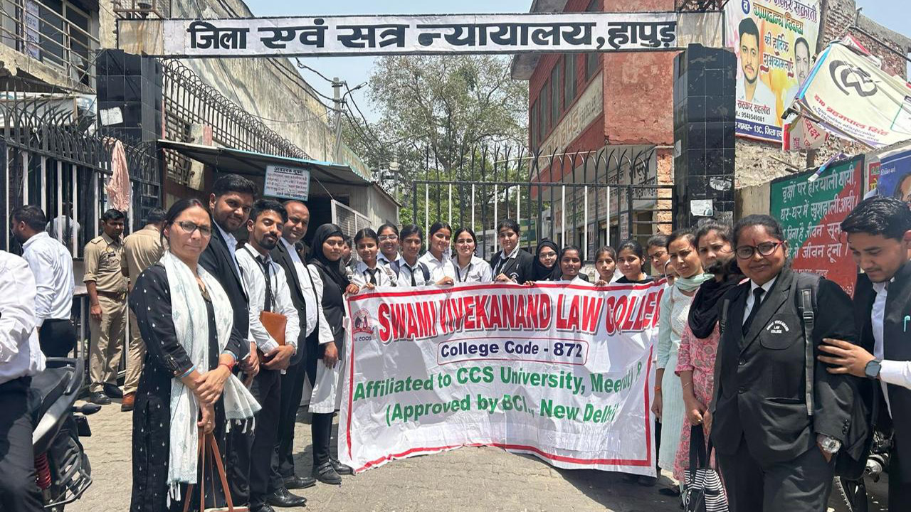 District Court Hapur Visit